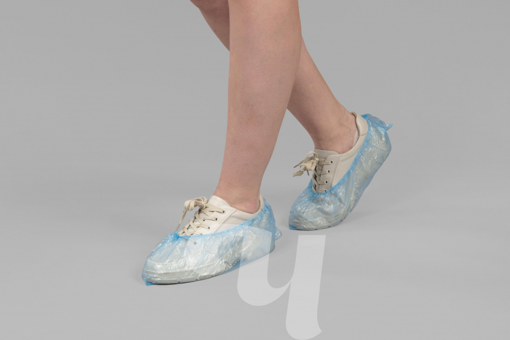 Бахилы одноразовые полиэтиленовые "ЧИСТОВЬЕ" Синий, 2,2 г, 1000 шт./упак.