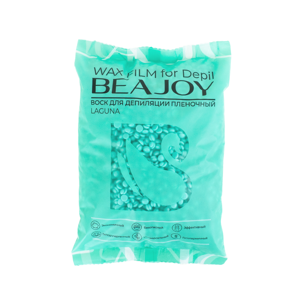Воск для депиляции пленочный Beajoy Laguna, 1000 гр