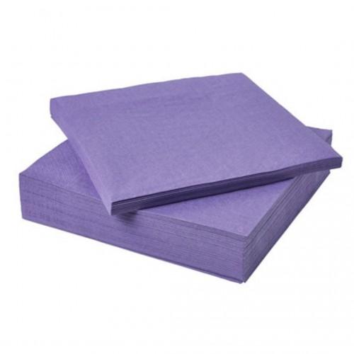 Салфетка (коврик для СПА) 40х40 см СМС фиолетовый 100шт